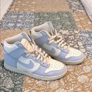 Nike Dunk High Sail Football Grey Nike High-Top Sneakers Size 8 thumbnail 2