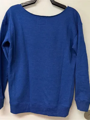 New York Knicks Women's Blue Crewneck Sweatshirt thumbnail 2