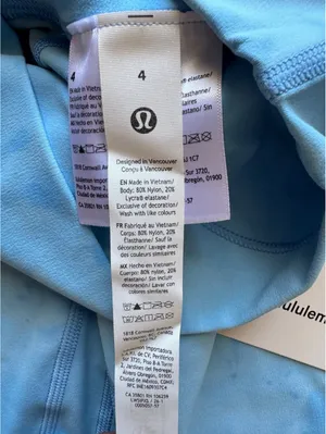 Lululemon Align High-Rise 25” Smoothie Wash Blueberry Size 4 NWT thumbnail 6