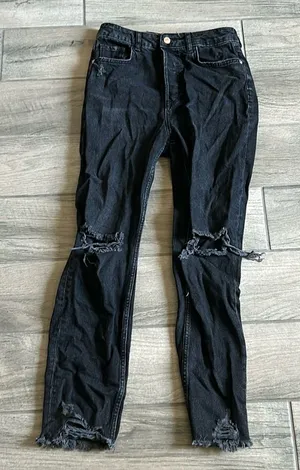Zara black jeans thumbnail 1