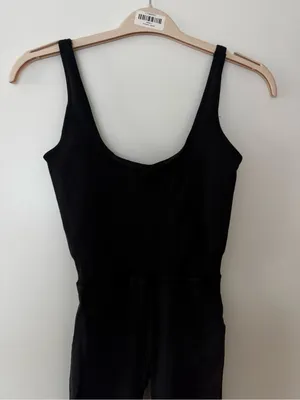 Free People Movement Good Karma Onesie Washed Black thumbnail 6