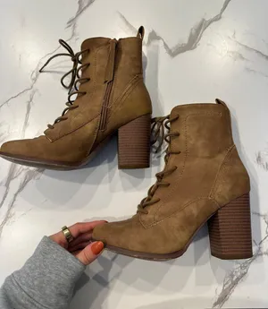 [New] Fall Brown Booties thumbnail 1