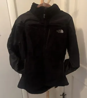 The North Face Women’s Black Fleece Full Zip Jacket Size Medium thumbnail 1