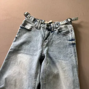 Love Trends Adjustable Waist Tab Wide Leg Jeans thumbnail 3
