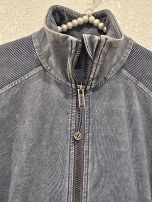 Lululemon Cut Class JacketWashed Moon Blue 6 thumbnail 7