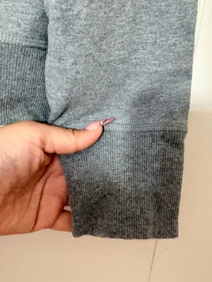 Vuori Cleo Mock Neck Sweatshirt Gray Pullover Relaxed Lounge Athleisure Size S thumbnail 4