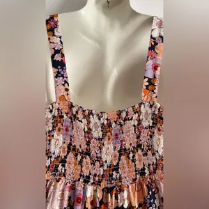 DOKOTOO Floral Print Sleeveless Jumpsuit thumbnail 5