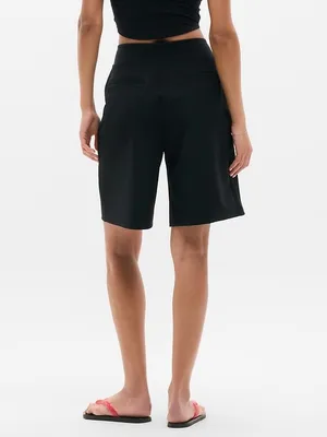 Athleta Black Tailored Bermuda Shorts thumbnail 2