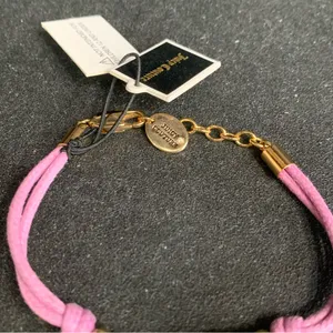 Juicy Couture B-Corded Friendship Bracelet Silver Pave Crystal Star Charm Bundle thumbnail 6