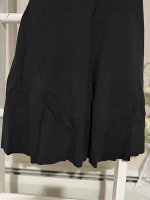 Theory Black One-Shoulder Mini Dress thumbnail 6