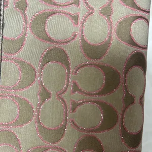 Coach Tan and Pink Signature Wristlet Clutch thumbnail 15