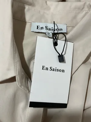 En Saison Quince Midi Shirt Dress in ecru Medium New Womens dresses thumbnail 10
