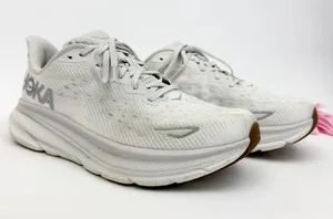 Hoka One One Clifton 9 Running Shoes Sneakers Nimbus Cloud/White thumbnail 1