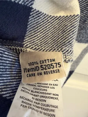 L.L. Bean 100% Cotton Soft Brushed Flannel Size Plaid Size Large thumbnail 7