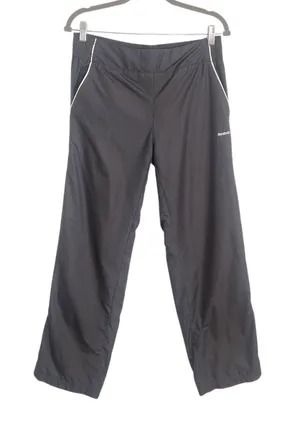 Reebok Womens Dark Gray Pull-On Track Pants Size Medium thumbnail 1