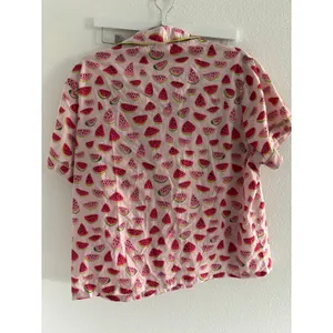 Crafted‎ by Mahogany Pajama Set Womens XL Watermelon Print Shorts Novelty Lounge thumbnail 2