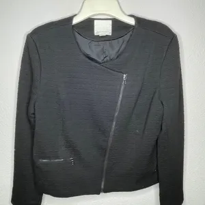 Mercer‎ & Madison Zip Blazer Black Size XL thumbnail 9