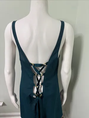 Victoria’s Secret Teal Dress thumbnail 2