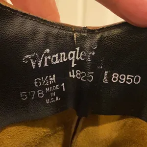 Vintage Wrangler Western Hippie Boots 70s‎ 80s Boho A8 thumbnail 13