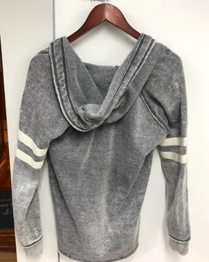 Ocean Drive Pullover Gray Hoodie thumbnail 2