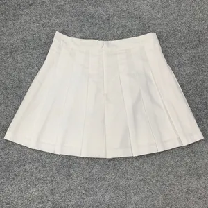 $88 ARITZIA Sunday’s Best Olive Micro Skirt pleated in white 10 thumbnail 8