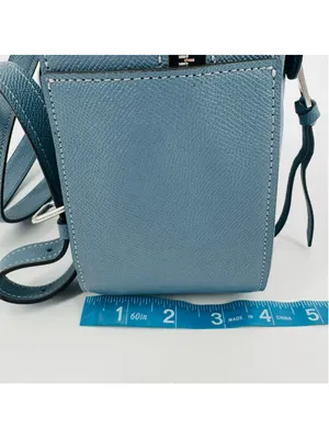 Coach CB872 Jordyn Backpack Crossgrain Leather Varsity Stripe Indigo thumbnail 12