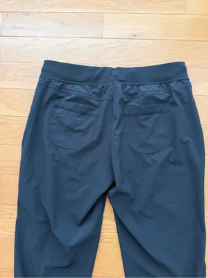 Athleta Black Stretch Joggers Size 8 Gap thumbnail 4