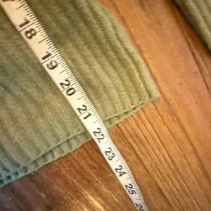 Abercrombie & Fitch green slim crewneck ribbed sweater small thumbnail 5