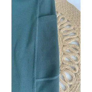 IUGA Yoga Green Butt Lift Leggings XSMALL High Waist Pockets thumbnail 12