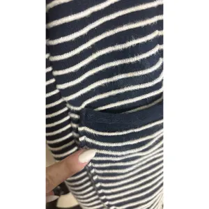 Brooks Brothers Supima Cotton Nautical Cardigan‎ Sweater XL Navy/White Striped thumbnail 9