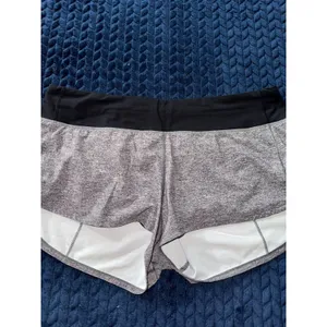 Lululemon Women's Run Tracker Lined Short Active Gray Size‎ 10 thumbnail 2