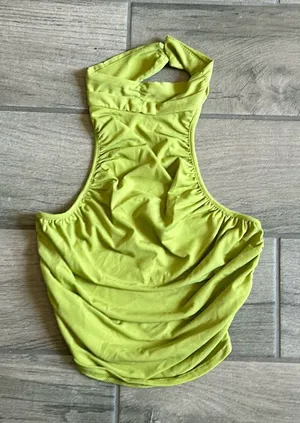 Miss Lola green halter thumbnail 1
