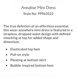 Free People Annalise Mini Dress large thumbnail 3