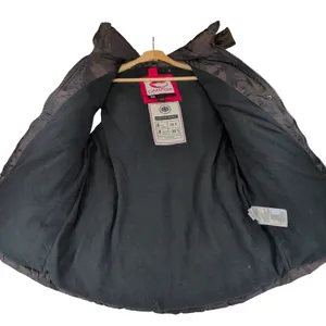 Canada Weather Gear Womens Camo Puffer Vest Fleece Lined Hooded Small OLCW698 thumbnail 3