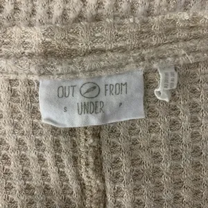 Urban Outfitters Cream V Neck Long Sleeve‎ Top Small Boho Slouchy Knit thumbnail 4