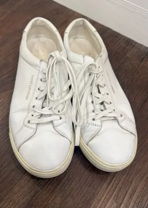 Saint Laurent low-top sneakers white sz 39 thumbnail 1