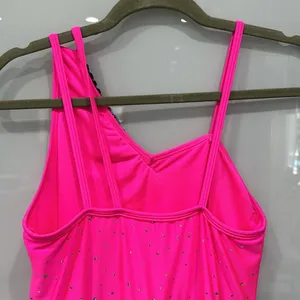 Revolution Dancewear Flapper Hot Pink Sequin Fringe Costume Dress Adult Sz M thumbnail 4