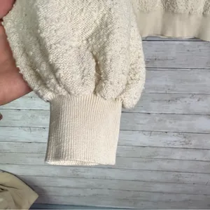 Free People Found My Friend Pullover Sweater Cream Size XS thumbnail 5