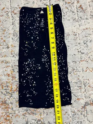 WHITE FOX It's All About Me Strapless Rhinestone Diamante Mini Dress black thumbnail 4