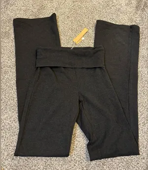 Skims Outdoor Basics Foldover Flare Pants thumbnail 1