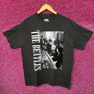 The Beatles Mineral wash Rock Tshirt size M/L thumbnail 1