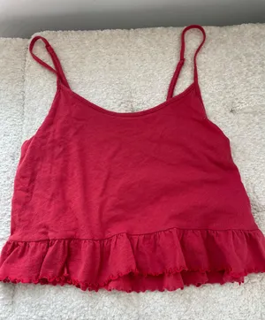 American Eagle red tank top thumbnail 1