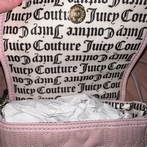 Juicy Couture Dusty Rose Pink Crossbody Bag with Gold hardware and rhinestones‎ thumbnail 5