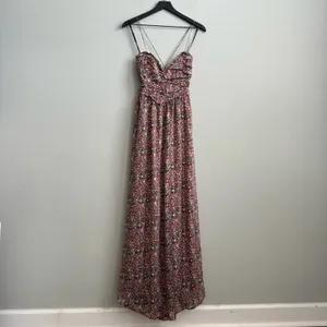 NEW For Love & Lemons Joelle Floral Maxi Dress M thumbnail 3