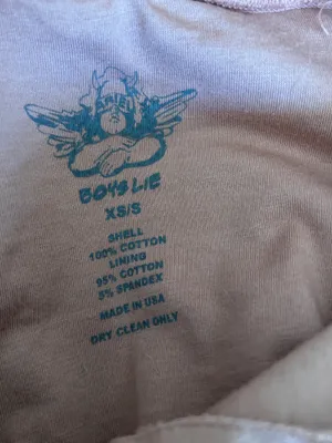 Revolve Ariel × Boys Lie Caught Blushing Quarter Zip Pullover NwOT thumbnail 6