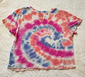 Hollister Tue Dye Crop Top thumbnail 1