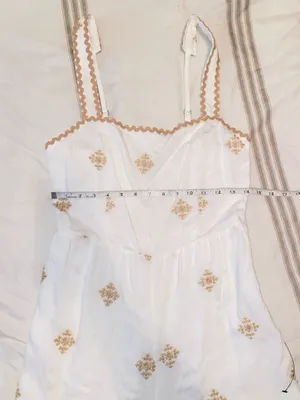 Lulus Arwen Embroidered Wide-Leg Jumpsuit in Ivory Size M thumbnail 5
