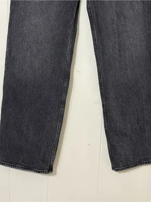 Abercrombie & Fitch 90s Relaxed Criss Cross Jeans Black Size 29 8 High Rise thumbnail 5