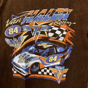 Urban Outfitters Van Halen brown nascar Style Tshirt size small thumbnail 2