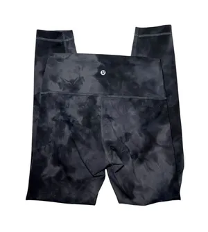 Lululemon Wunder Train Leggings In Diamond Dye Graphite Grey 25" thumbnail 1